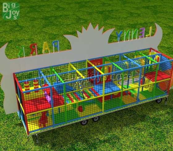 Cartoon-Themed Children's Play Center